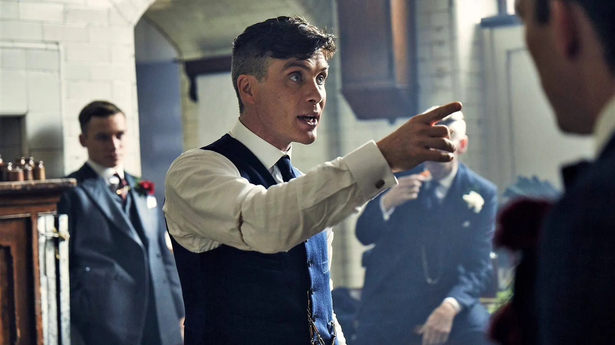 Cillian Murphy como Tommy Shelby en 'Peaky Blinders'