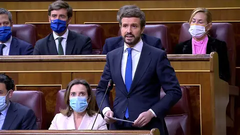 Pablo Casado en el Congreso de los Diputados La intervención de Pablo Casado en el Congreso en mitad de la crisis interna del PP, en video