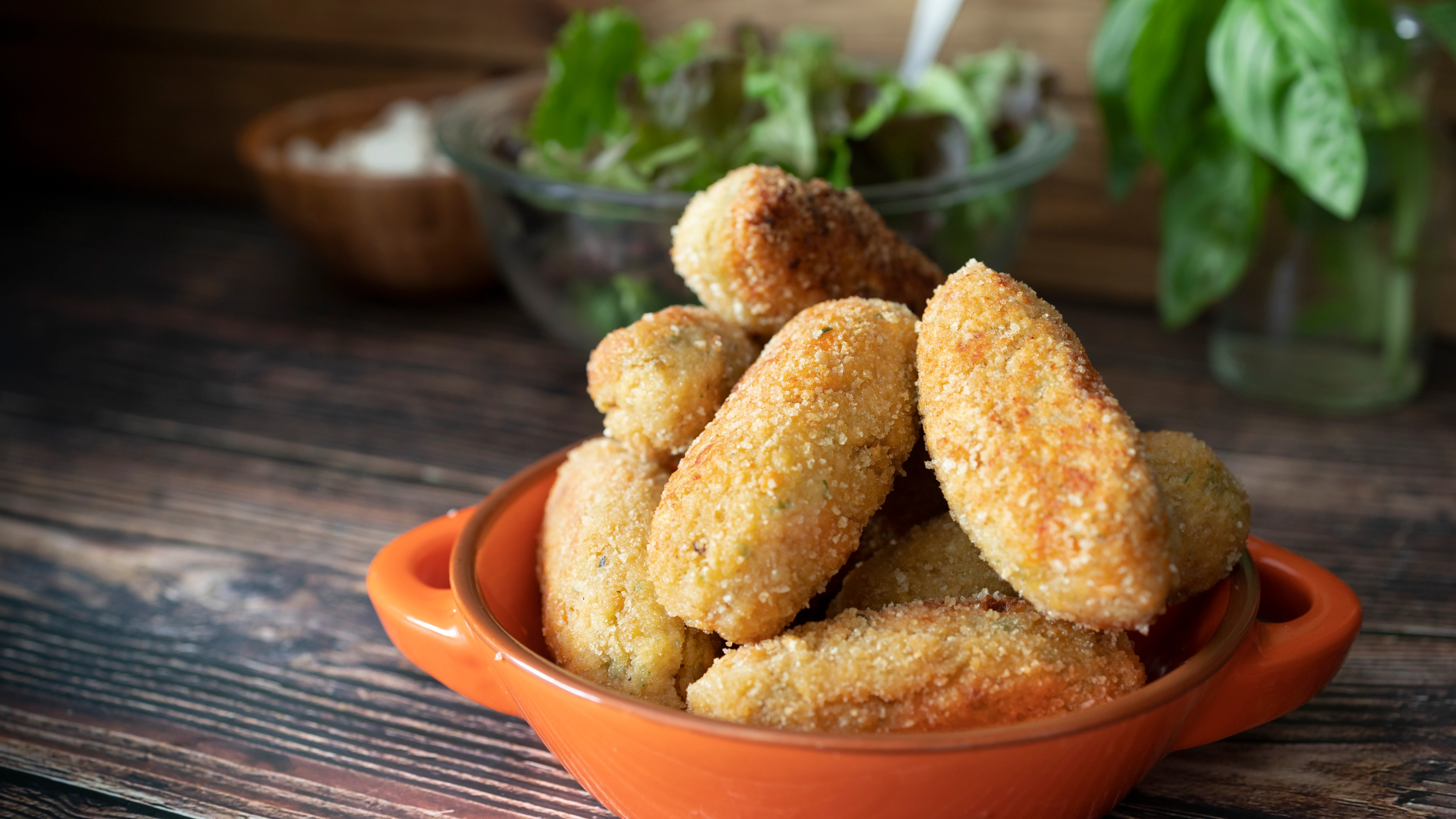 Croquetas ligeras Croquetas ligeras