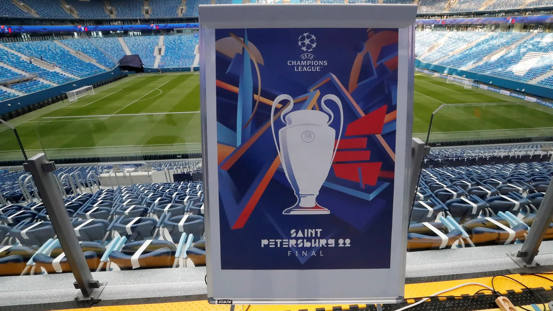 La final de la Champions League 2022, en San Petersburgo
