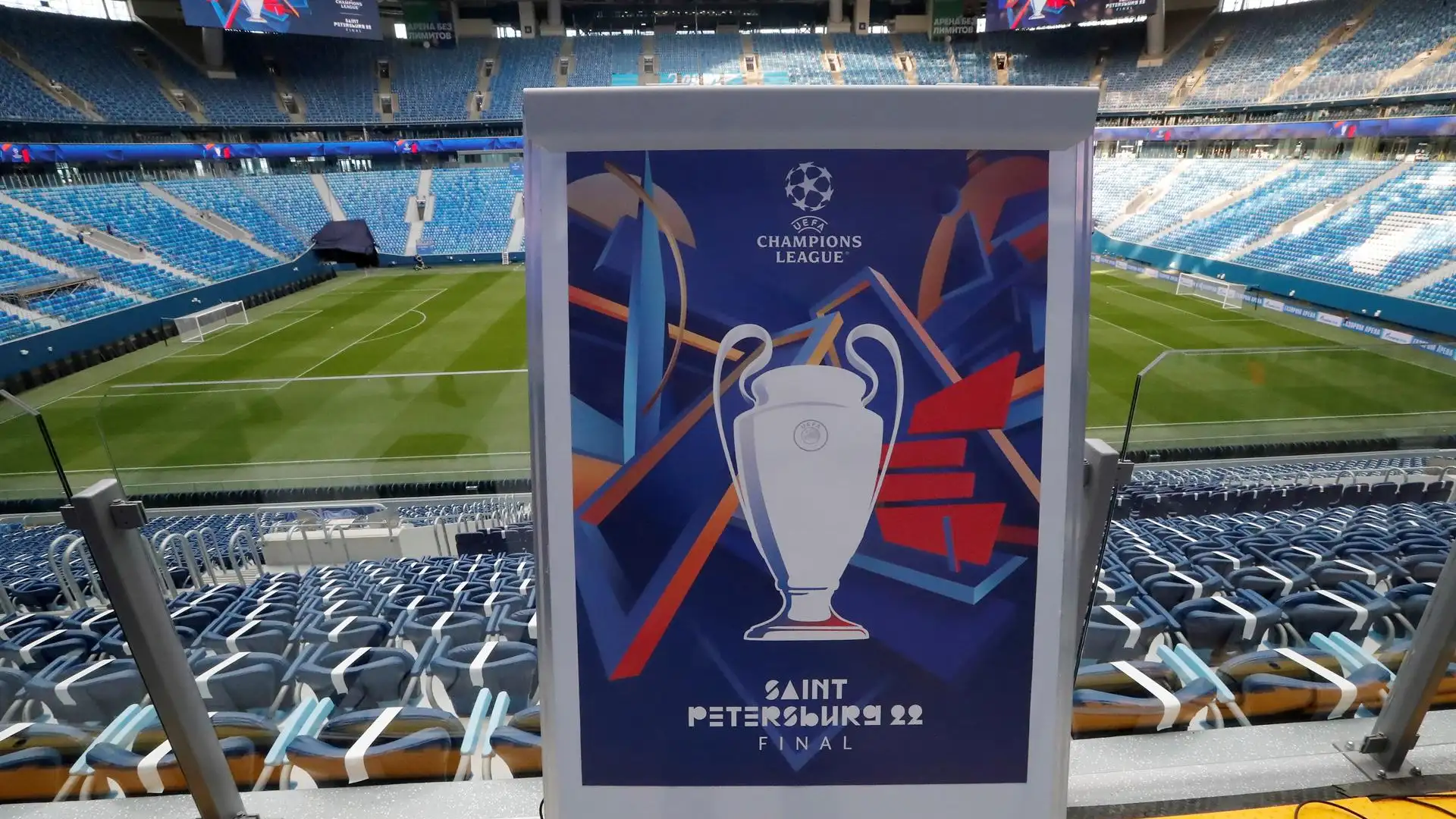 La final de la Champions League 2022, en San Petersburgo
