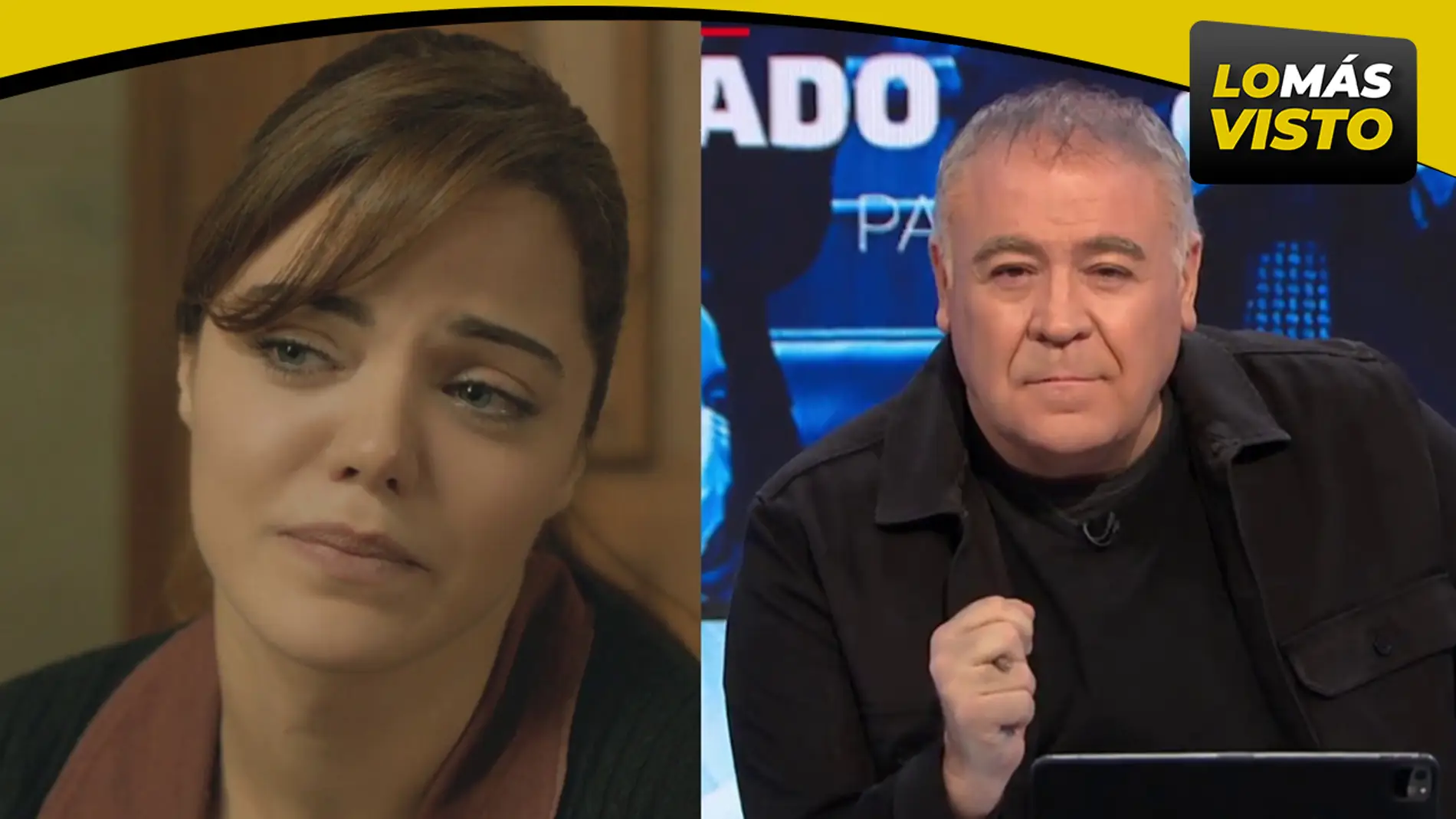 Antena 3 arrasa el miércoles con lo más visto y 'Tierra amarga' líder en la noche y laSexta es 3ª cadena absoluta con su 2º mejor día del curso Antena 3 arrasa el miércoles con lo más visto y 'Tierra amarga' líder en la noche y laSexta es 3ª cadena absoluta con su 2º mejor día del curso