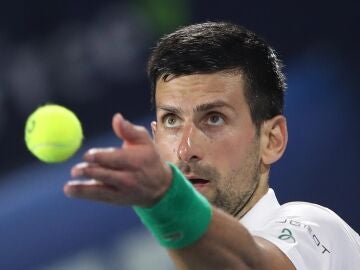 Djokovic, en el torneo de Dubai