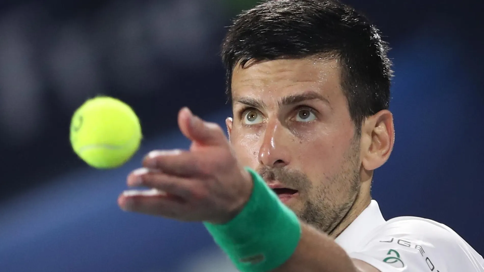 Djokovic, en el torneo de Dubai