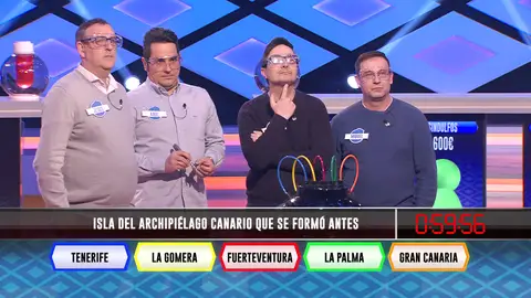 Miguel lidera a los ‘Sindulfos’ en una curiosa pregunta sobre las Islas Canarias: ¿Cuál se formó antes? Miguel lidera a los ‘Sindulfos’ en una curiosa pregunta sobre las Islas Canarias: ¿Cuál se formó antes?