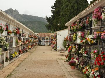 Un albañil acude al cementerio a trabajar y se encuentra la tumba de su hijo profanada