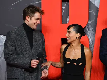 Robert Pattinson y Zoe Kravitz en la premiere 'The Batman' Robert Pattinson y Zoe Kravitz en la premiere 'The Batman'