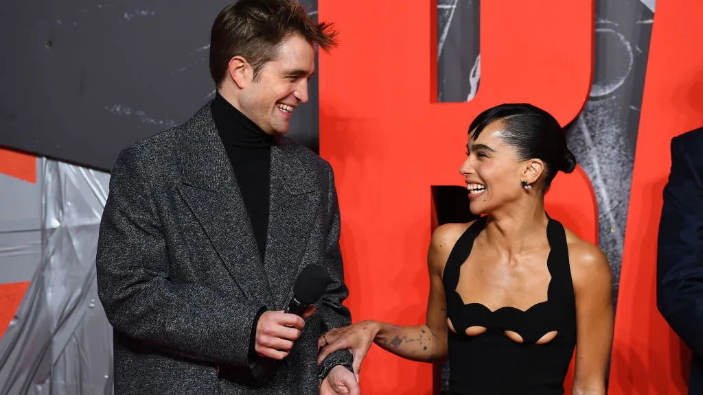 Robert Pattinson y Zoe Kravitz en la premiere 'The Batman'
