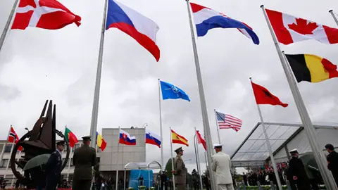 Sede Central de la OTAN en Bruselas  Sede Central de la OTAN en Bruselas