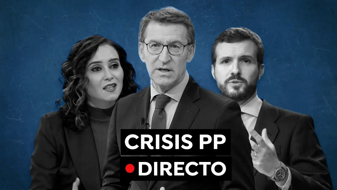 Crisis del Partido Popular: Alberto Núñez Feijóo, Pablo Casado e Isabel Díaz Ayuso Crisis del Partido Popular: Alberto Núñez Feijóo, Pablo Casado e Isabel Díaz Ayuso