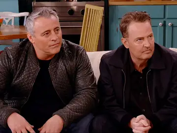 Matt LeBlanc y Matthew Perry en la reunión de 'Friends' Matt LeBlanc y Matthew Perry en la reunión de 'Friends'