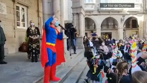 Alcalde de Orense en el Carnaval 2022 Alcalde de Orense en el Carnaval 2022