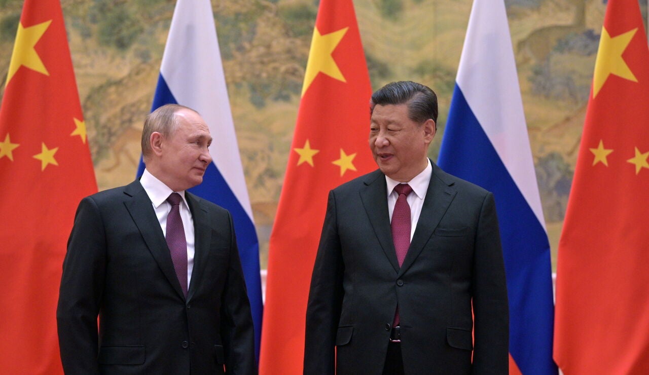 Vladímir Putin y Xi Jinping