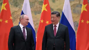 Vladímir Putin y Xi Jinping Vladímir Putin y Xi Jinping