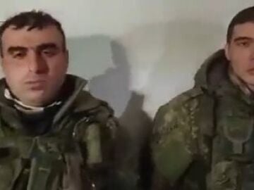 Ucrania muestra un vídeo de soldados rusos capturados en su territorio