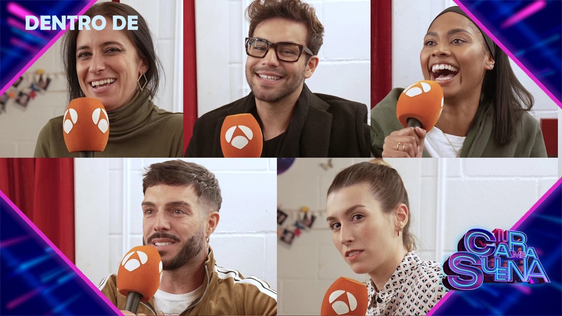Los cinco finalistas lanzan sus mensajes para que el espectador vote por ellos en la Gran Final 'Tu cara me suena'
