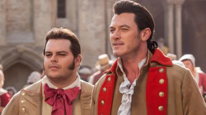 Josh Gad y Luke Evans en 'La Bella y la Bestia'