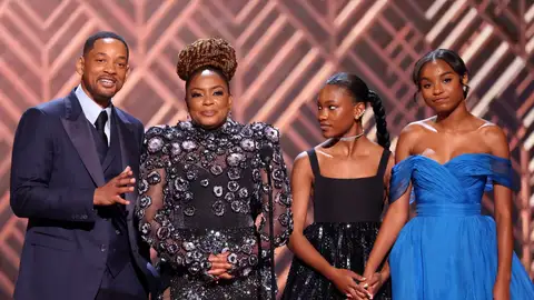 Will Smith junto al reparto de 'El método Williams' Will Smith junto al reparto de 'El método Williams'