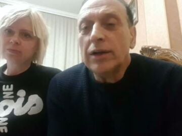  Luis Delgado y su mujer Svetlana