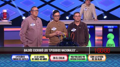 ¡Sobresaliente en literatura! Los ‘Sindulfos’ ganan la bomba de cristal con una pregunta sobre Galdós 