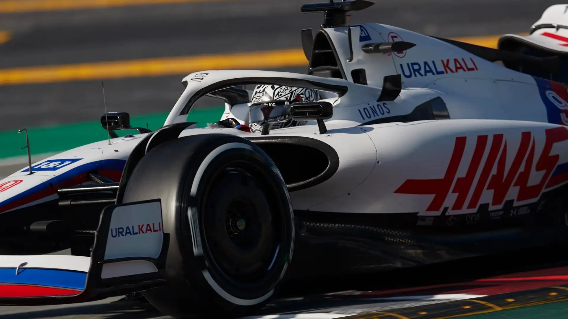 Nikita Mazepin en los test de Montmel&oacute;
