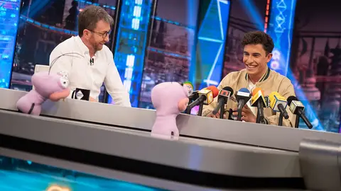 Marc Márquez responde las comprometidas preguntas de las hormigas 'El Hormiguero 3.0'