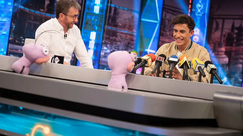 Marc Márquez responde las comprometidas preguntas de las hormigas 'El Hormiguero 3.0'