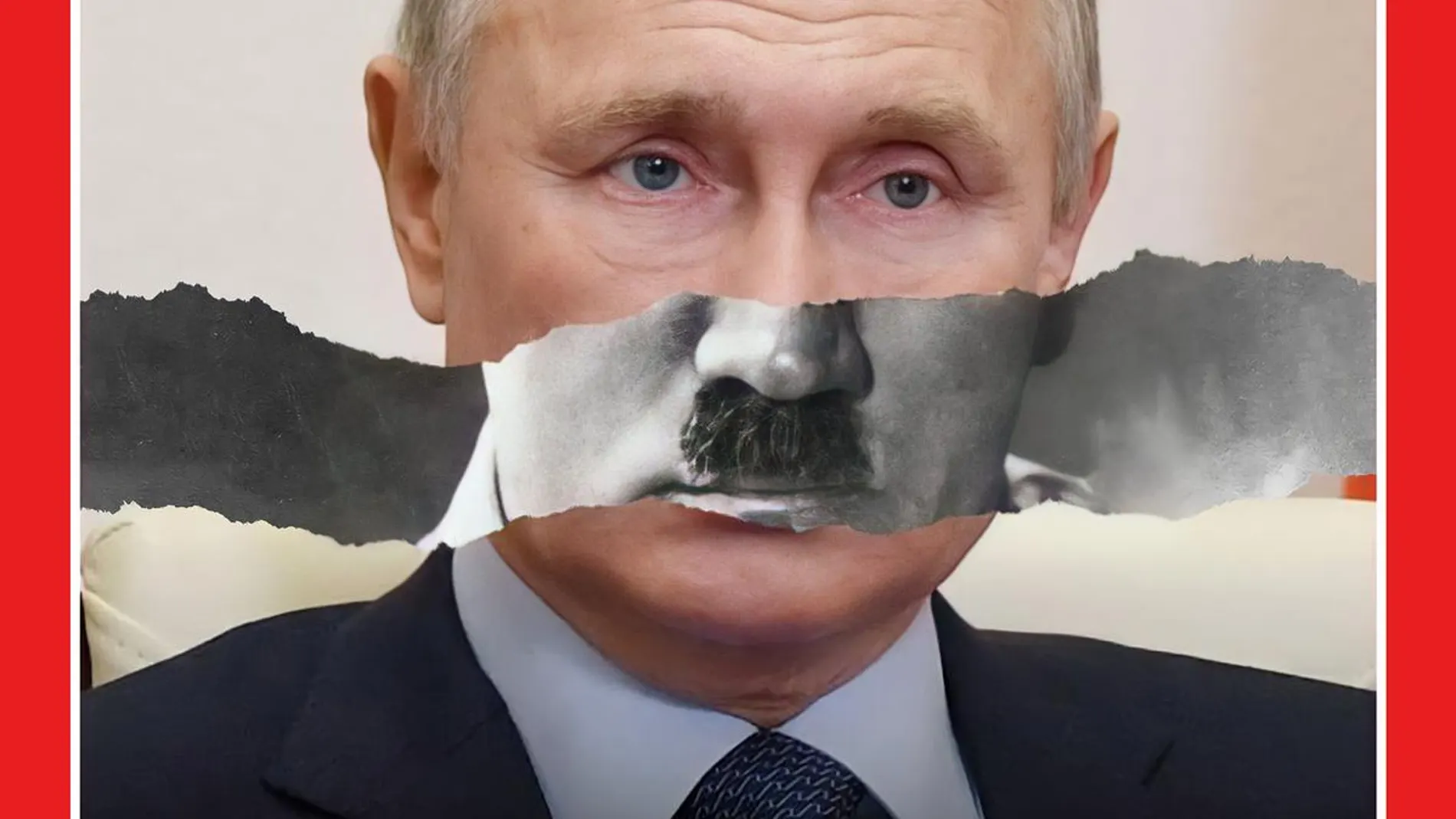 La portada de &#39;Time&#39; con la imagen de Putin convertido en Hitler