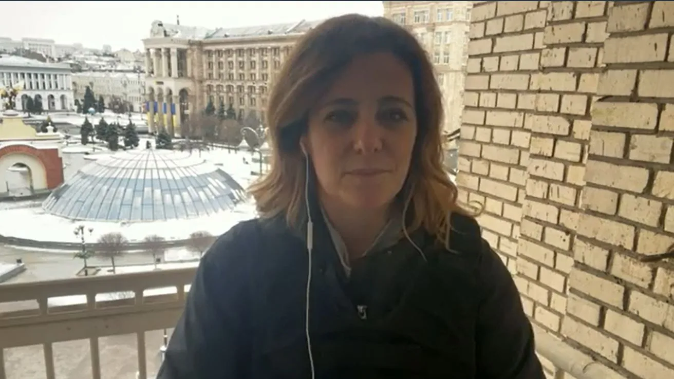 Leticia Álvarez, periodista en Kiev Leticia Álvarez, periodista en Kiev