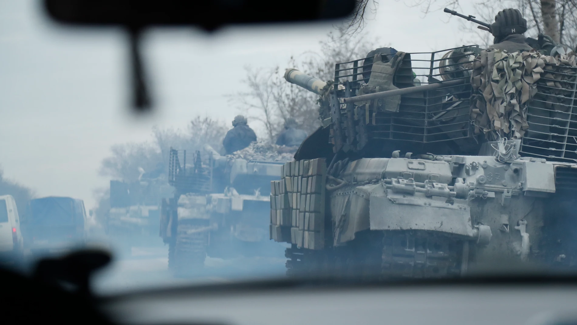 Qué significa la letra Z en los camiones y tanques rusos en Ucrania