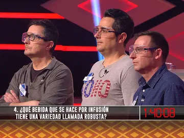 ¡Por los pelos! Los ‘Sindulfos’ se quedan a dos preguntas del bote en una complicada bomba final ¡Por los pelos! Los ‘Sindulfos’ se quedan a dos preguntas del bote en una complicada bomba final