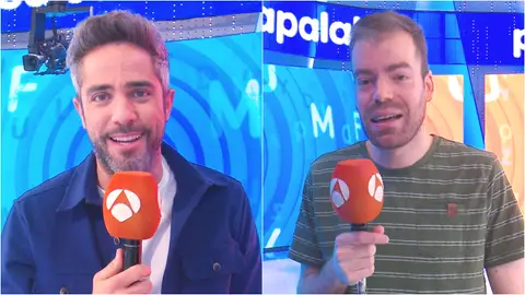 La cariñosa felicitación de Roberto Leal y Jaime a Orestes por su programa 100 en 'Pasapalabra' La cariñosa felicitación de Roberto Leal y Jaime a Orestes por su programa 100 en 'Pasapalabra'