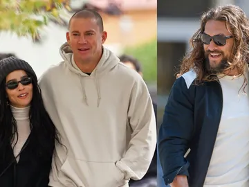 Zoe Kravitz, Channing Tatum y Jason Momoa Zoe Kravitz, Channing Tatum y Jason Momoa