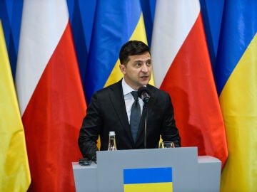 Volodímir Zelenski, presidente de Ucrania