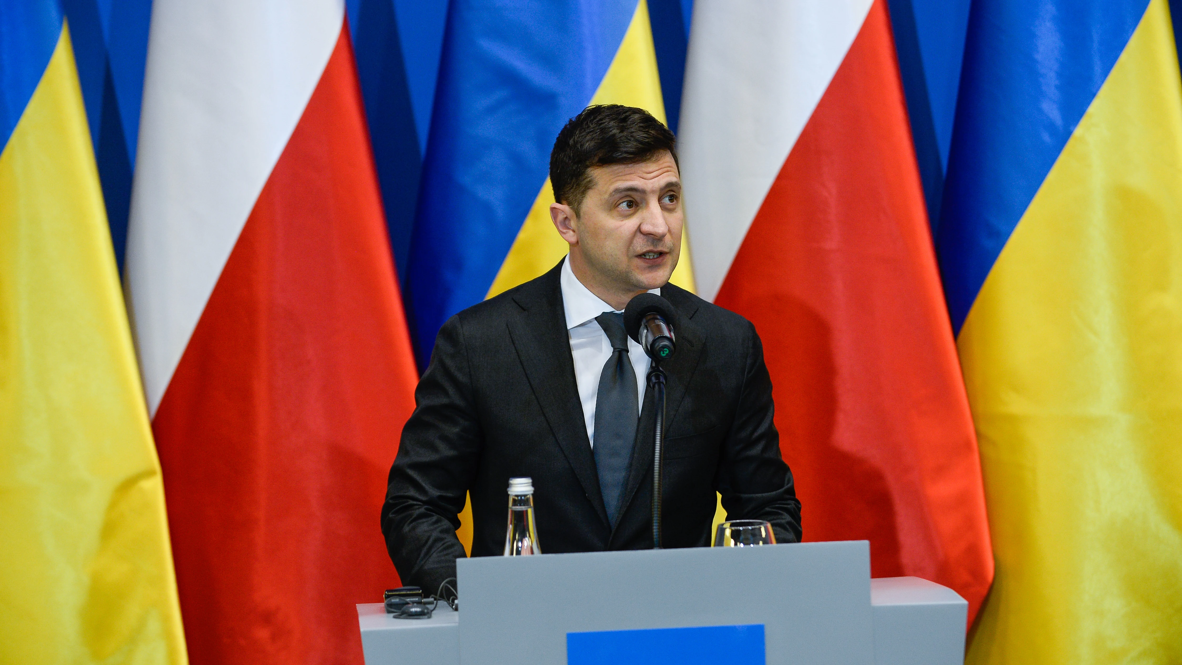 Volodímir Zelenski, presidente de Ucrania Volodímir Zelenski, presidente de Ucrania