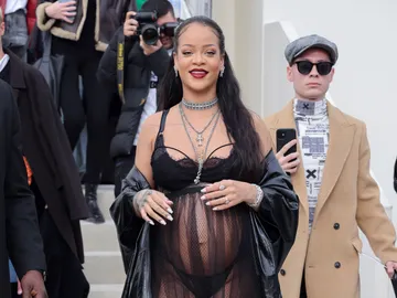 Rihanna en la Semana de la Moda de Paris Rihanna en la Semana de la Moda de Paris