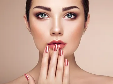 Manicura metalizada Manicura metalizada