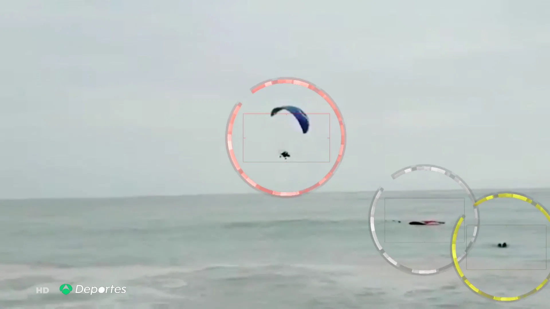 Accidente de dos parapentistas