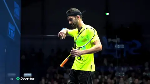 Borja Golán, el gallego que se ha coronado 17 veces campeón de España de squash Borja Golán, el gallego que se ha coronado 17 veces campeón de España de squash