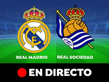 Real Madrid - Real Sociedad: partido de hoy de la Liga Santander, en directo Real Madrid - Real Sociedad: partido de hoy de la Liga Santander, en directo