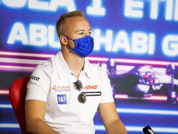 El piloto de Fórmula 1 Nikita Mazepin