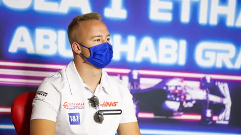 El piloto de Fórmula 1 Nikita Mazepin El piloto de Fórmula 1 Nikita Mazepin