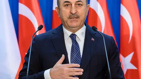 El ministro turco de Asuntos Exteriores, Mevlut Cavusoglu, en una imagen de archivo. El ministro turco de Asuntos Exteriores, Mevlut Cavusoglu, en una imagen de archivo.
