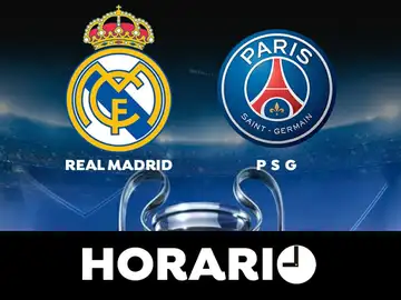Real Madrid - PSG: Horario y dónde ver el partido de la Champions League Real Madrid - PSG: Horario y dónde ver el partido de la Champions League