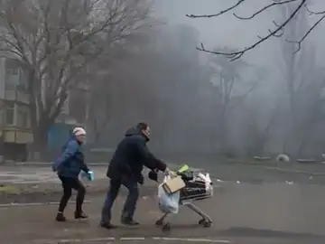 Personas en Ucrania