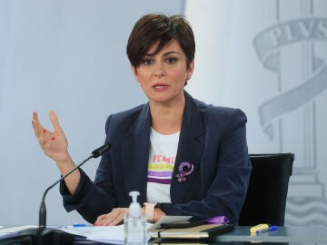 Ministra portavoz Isabel Rodríguez 