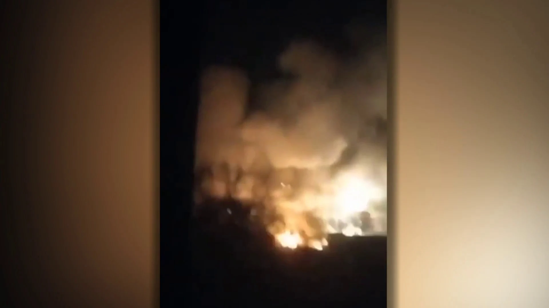 Las impactantes im&aacute;genes de los bombardeos rusos esta madrugada sobre las ciudades ucranianas