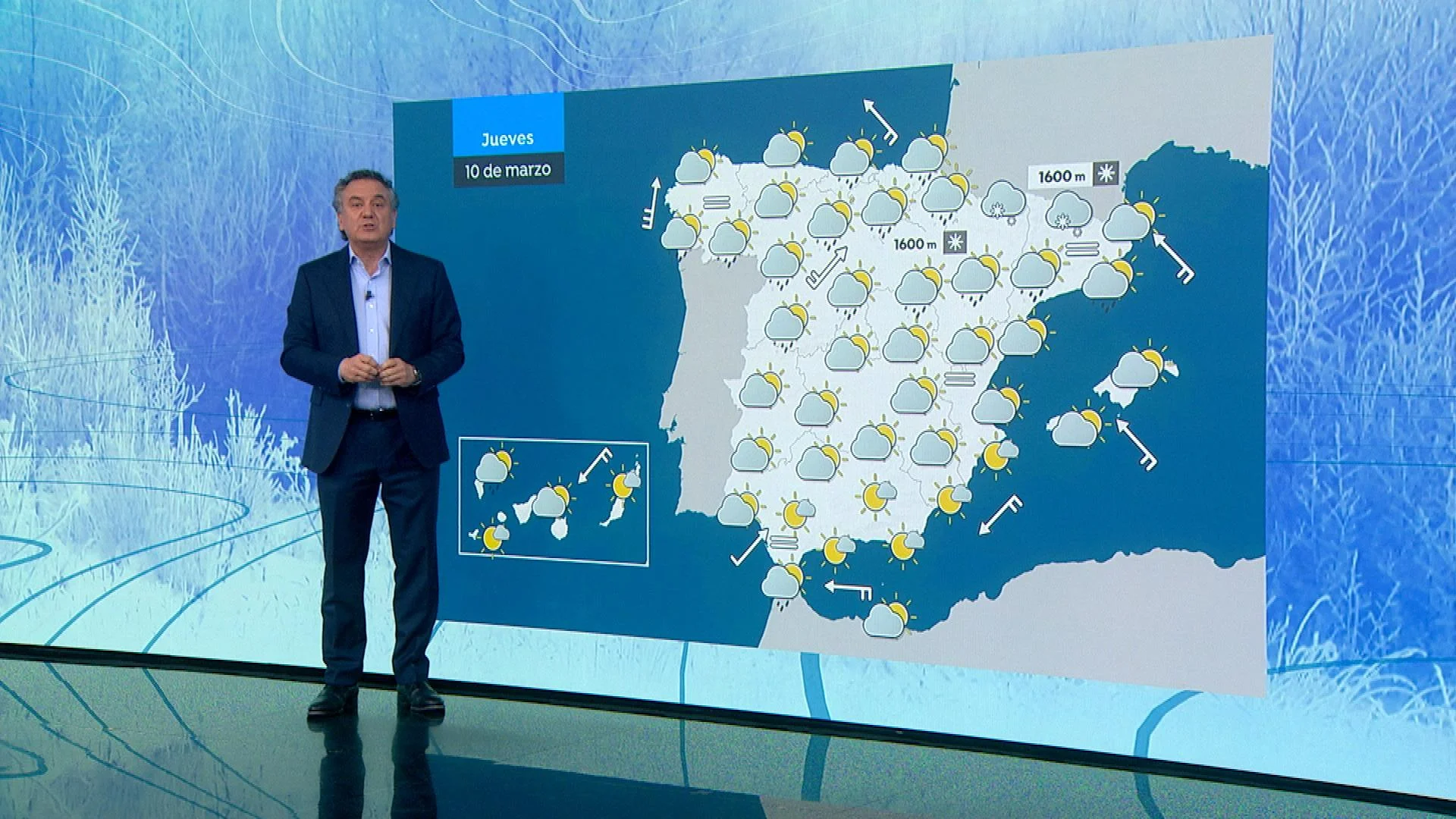 Un frente dejar&aacute; lluvias en Galicia con cielos despejados