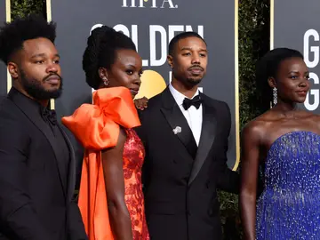 Ryan Coogler junto al reparto de 'Black Panther' Ryan Coogler junto al reparto de 'Black Panther'