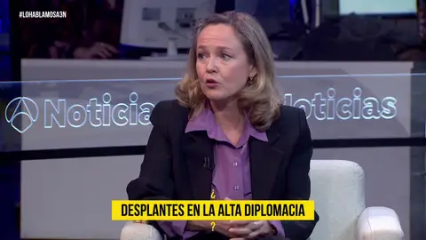 Calviño, sobre los desplantes a las mujeres: "Es un clásico que no nos traten de la misma manera" Calviño, sobre los desplantes a las mujeres: "Es un clásico que no nos traten de la misma manera"